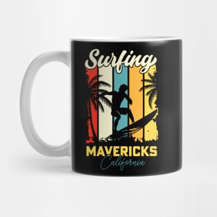 Surfing | Mavericks, California Mug